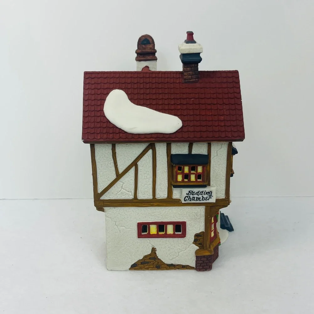 Dept 56 Dickens Village Bumpstead Nye Cloaks Canes 58084 Christmas House Lighted
